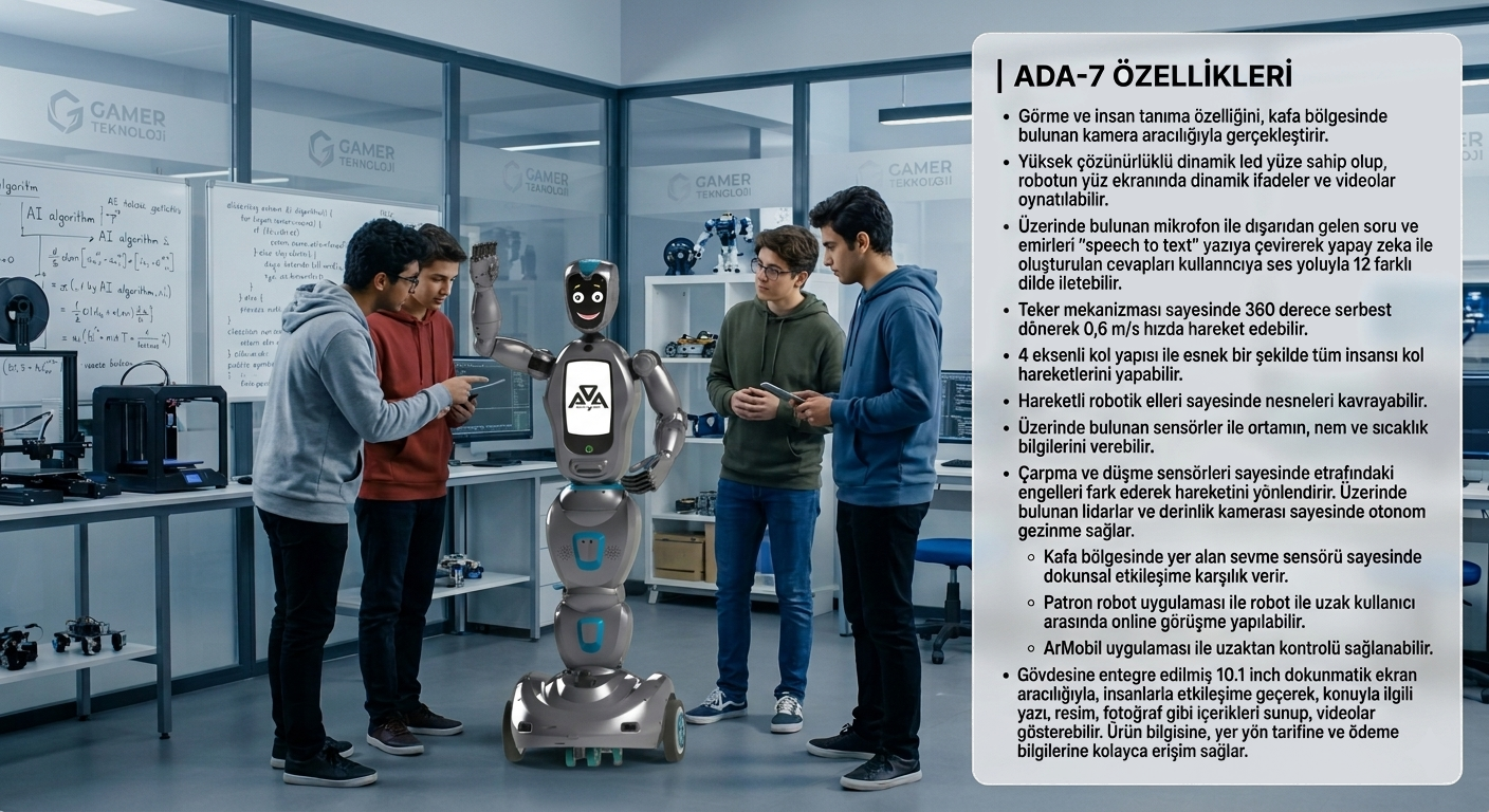 ADA-7 Teknik Özellikler