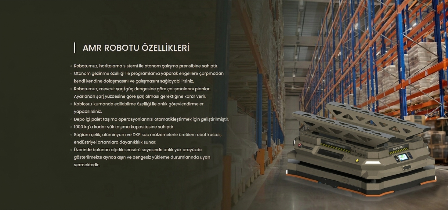 AMR Teknik Özellikler