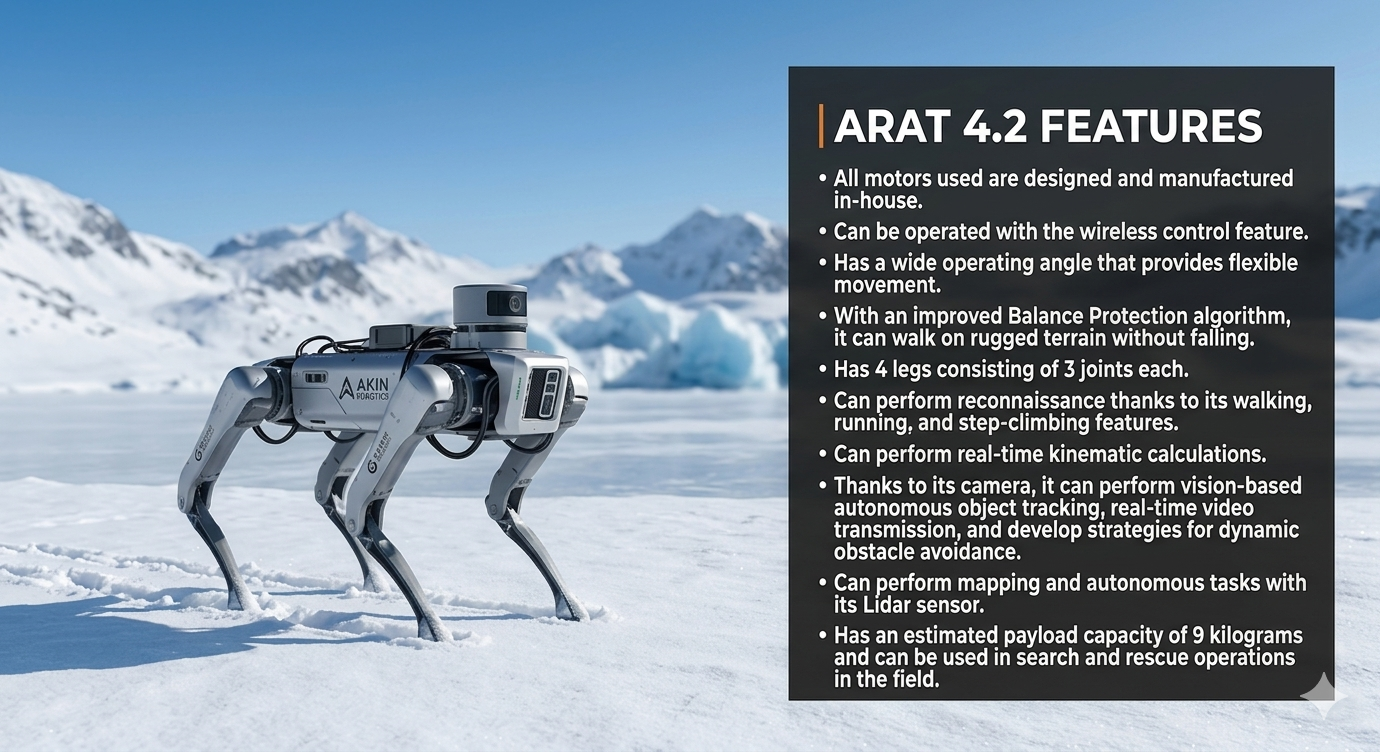 ARAT 4.2 Technical Specifications