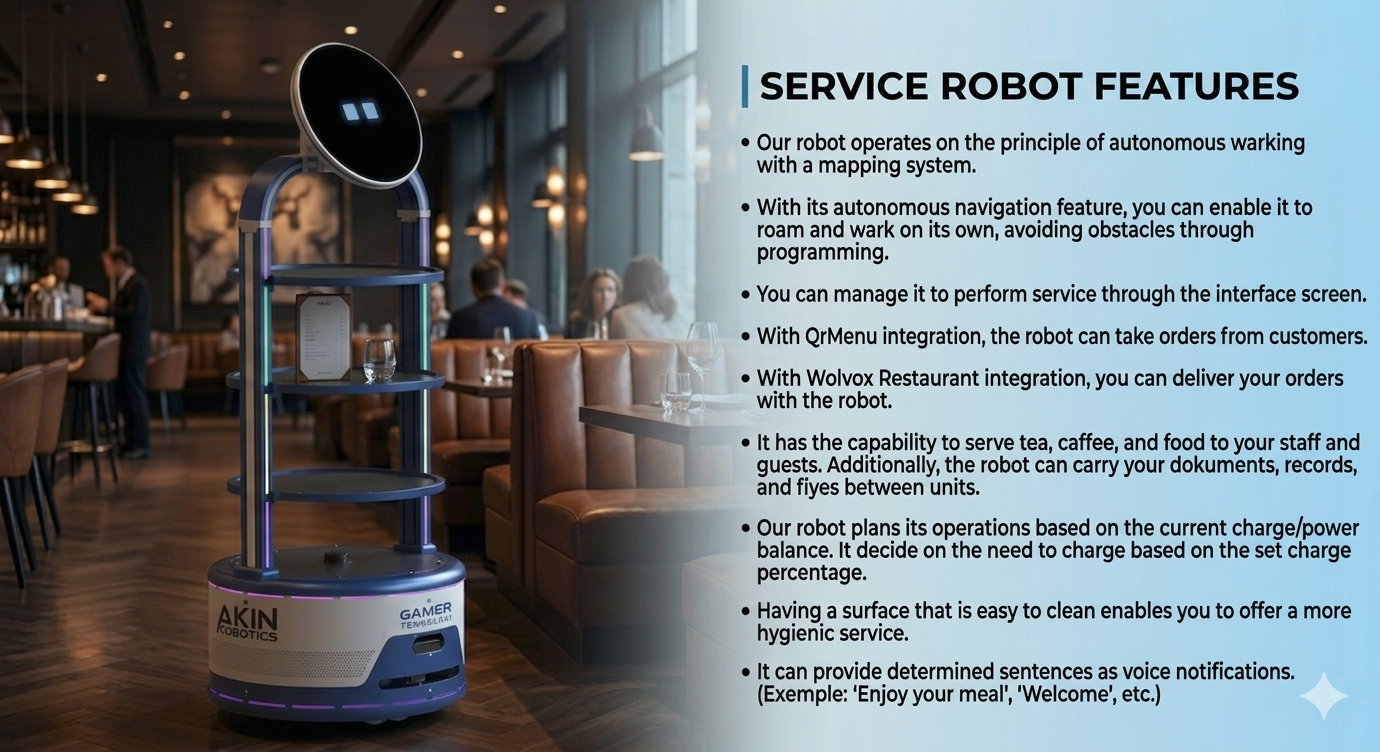 Service Robot V3 Technical Specifications